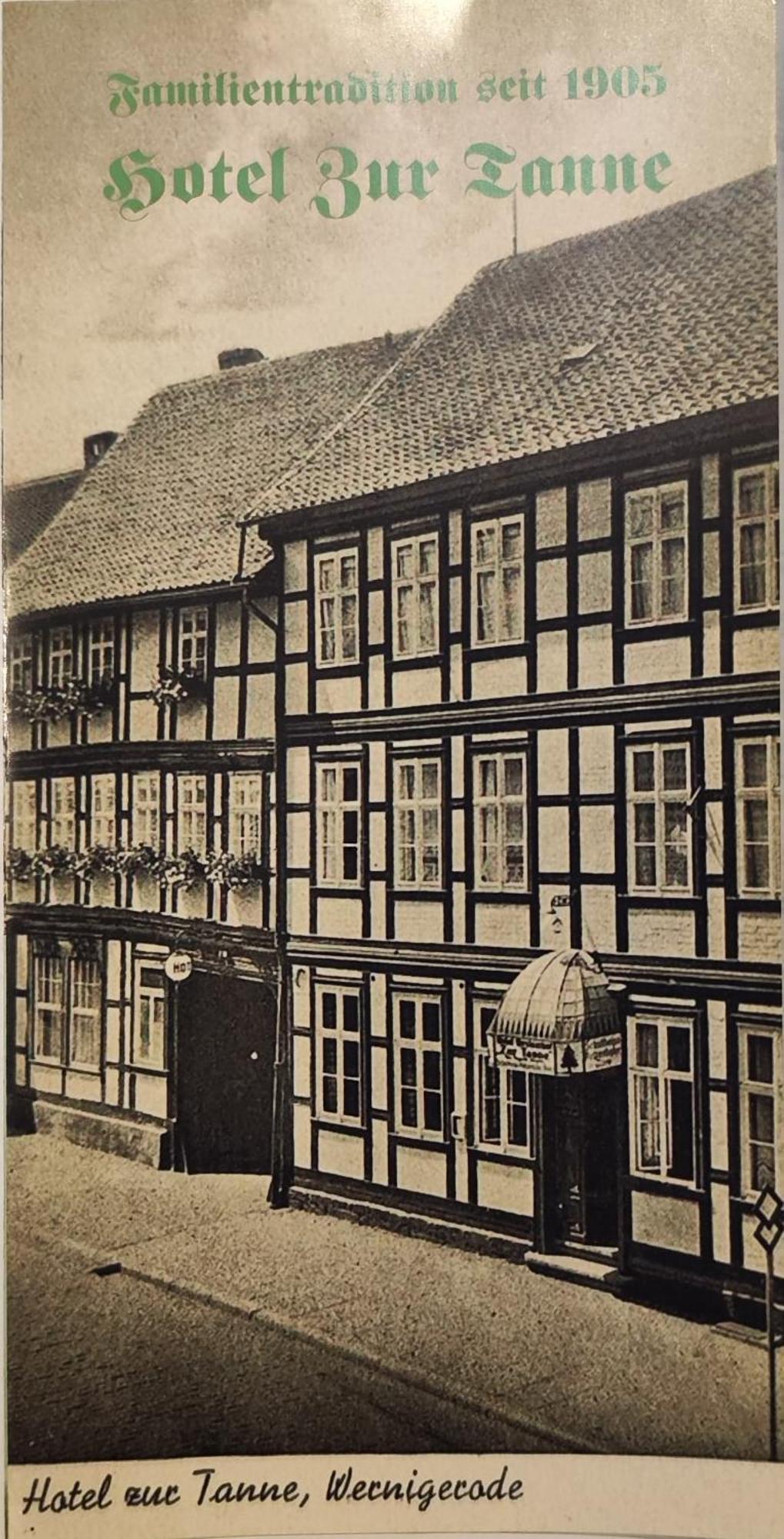 Traditions - Hotel "Zur Tanne" Wernigerode Exterior foto